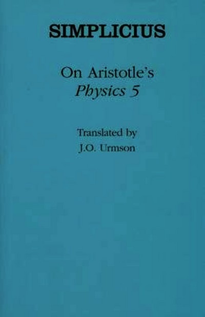 On Aristotle's Physics 5