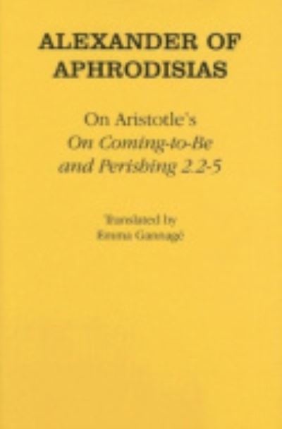 On Aristotle's 