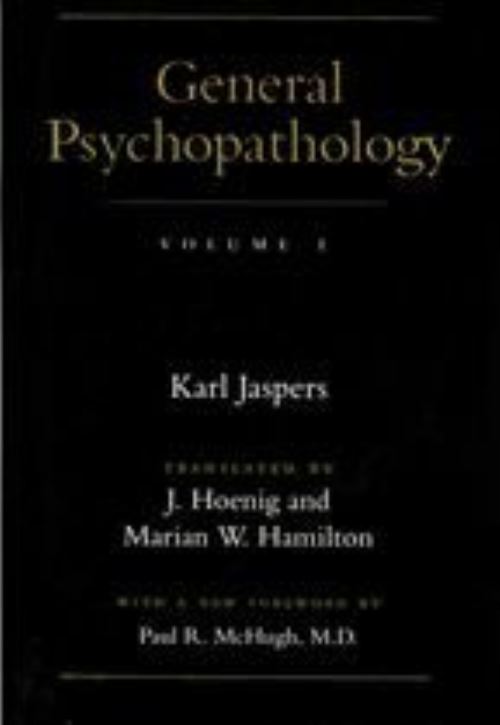 General Psychopathology. Volume One