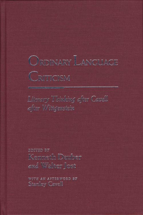 Ordinary Language Criticism