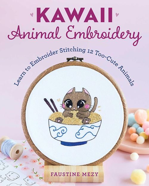 Kawaii Animal Embroidery
