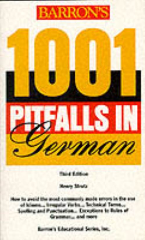 Barron's 1001 Pitfalls in German