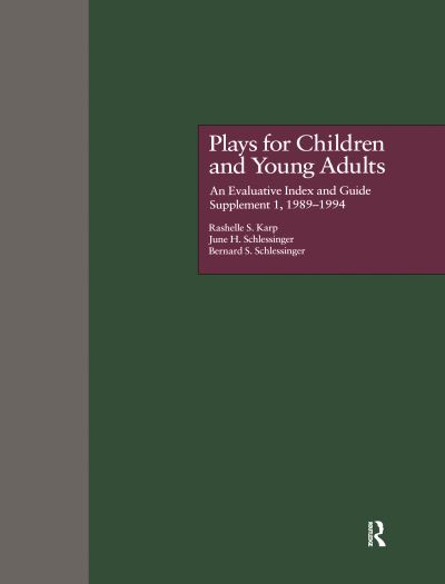 Plays for Children and Young Adults