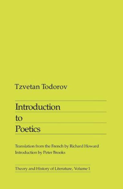 Introduction to Poetics