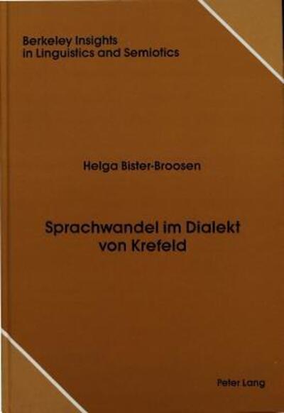Sprachwandel Im Dialekt Von Krefeld