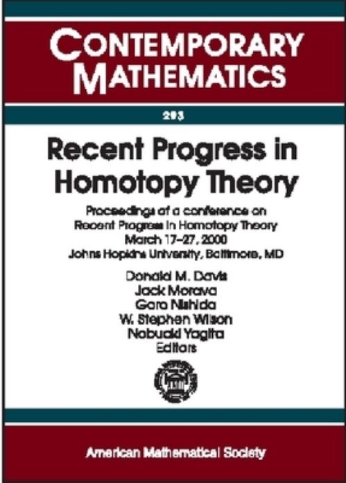 Recent Progress in Homotopy Theory