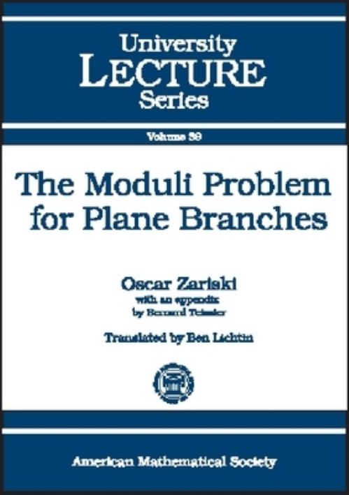 The Moduli Problem for Plane Branches