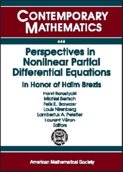 Perspectives in Nonlinear Partial Differential Equations