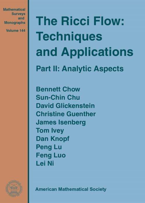 The Ricci Flow: Techniques and Applications