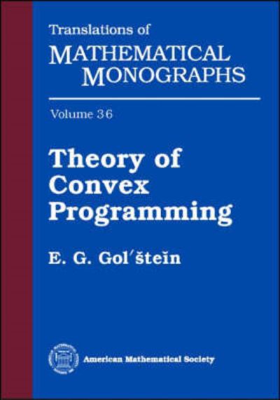 Theory of Convex Programming
