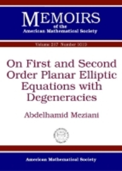On First and Second Order Planar Elliptic Equations With Degeneracies