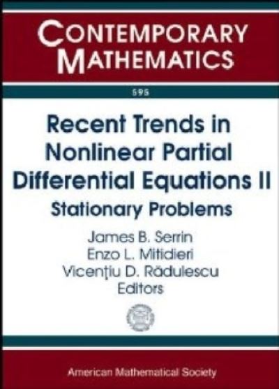 Recent Trends in Nonlinear Partial Differential Equations II