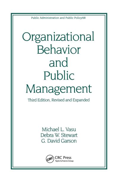Organizational Behavior and Public Management