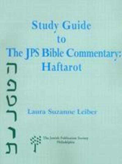 Study Guide to the JPS Bible Commentary