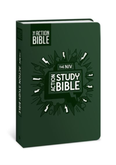 NIV Action Study Bible, Leathersoft, Forest, Full Color
