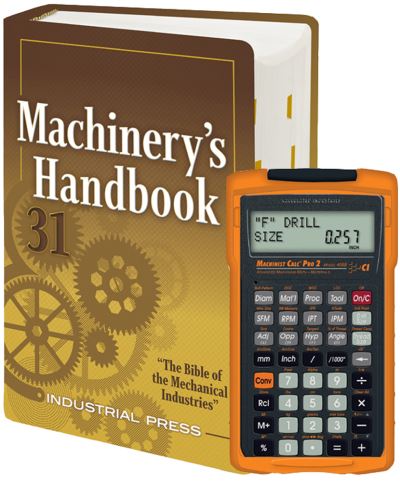 Machinery's Handbook and Calc Pro 2 Bundle (Large Print Edition)