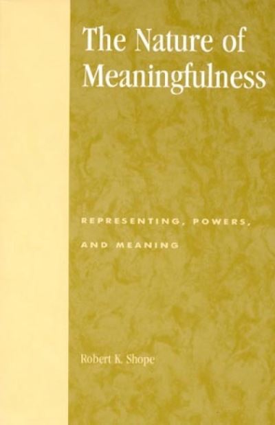 The Nature of Meaningfulness