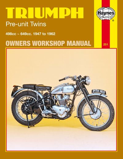 Triumph Pre-Unit Construction Twins Owners Workshop Manual