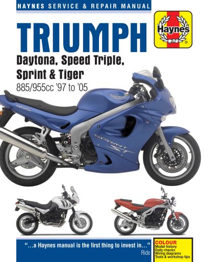 Triumph Daytona and Speed Triple Service and Repair Manual