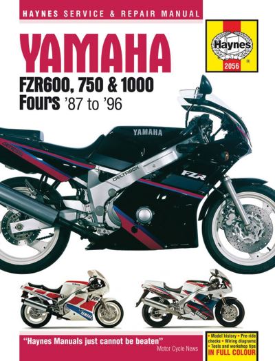 Yamaha FZR 600, 750, 1000 Service and Repair Manual