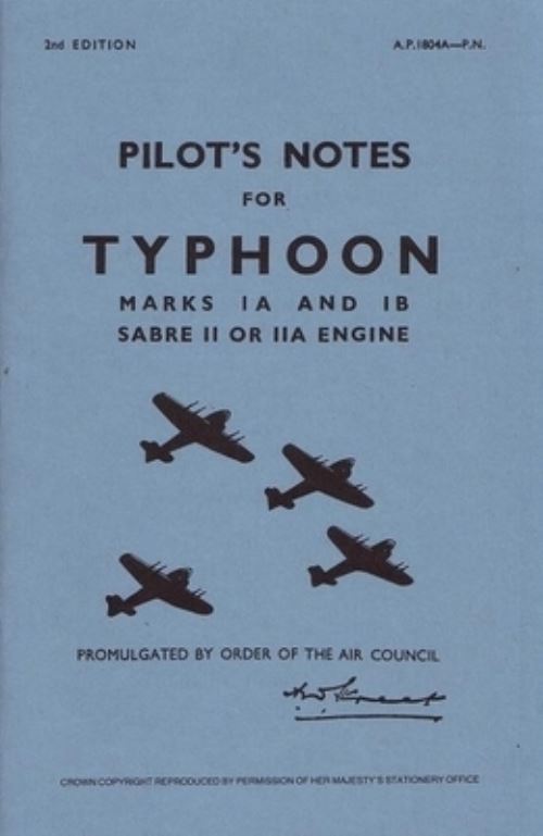Typhoon Ia & IB Pilot's Notes