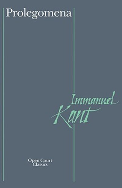 Prolegomena