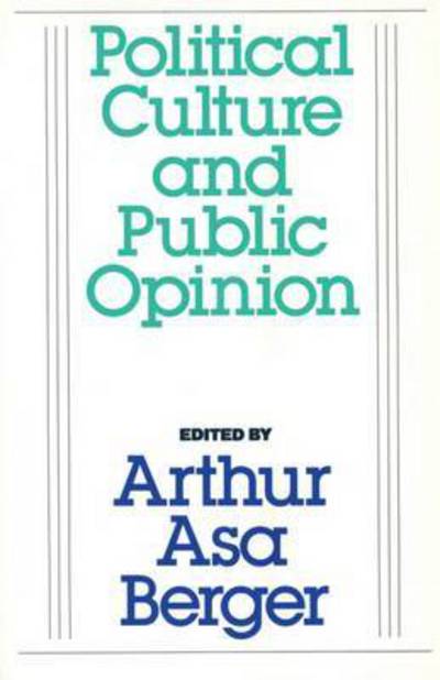 Political Culture and Public Opinion