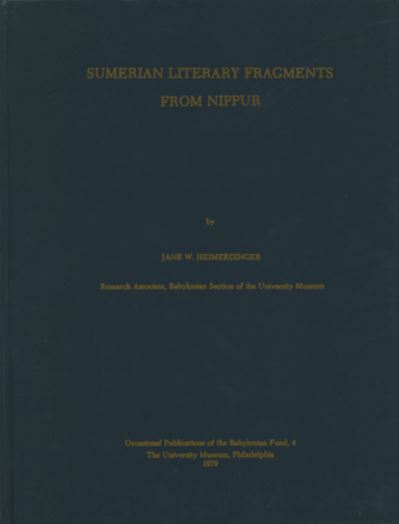 Sumerian Literary Fragments from Nippur