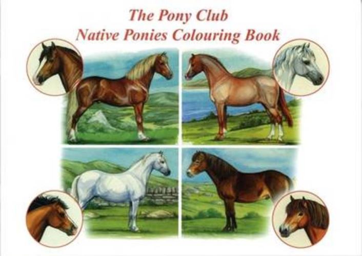 The Pony Club Native Ponies Colouring Book
