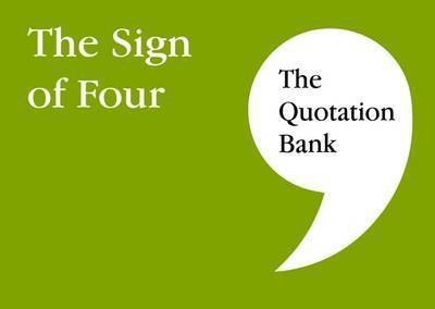 The Sign of Four, Arthur Conan Doyle