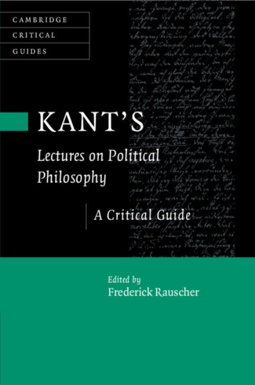 Kant's Lectures on Political Philosophy