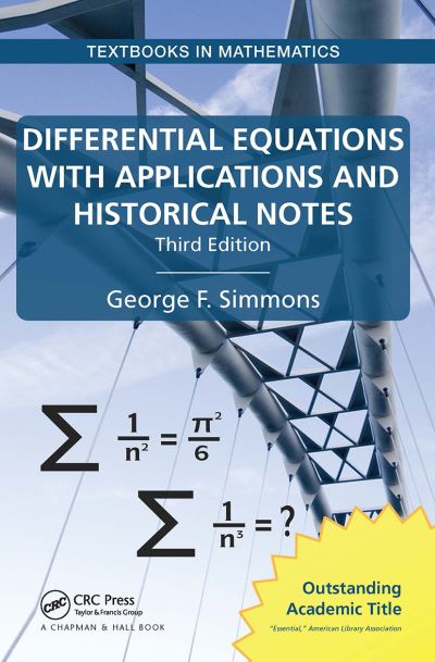 Differential Equations With Applications and Historical Notes