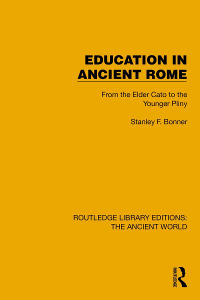 Education in Ancient Rome Volume 91