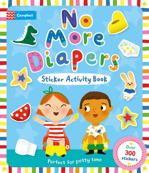 No More Diapers Sticker Activity Book