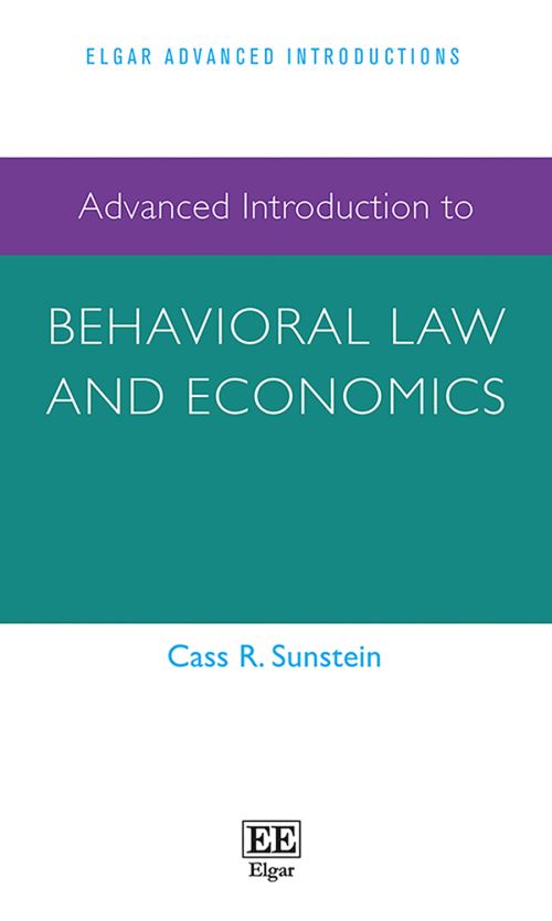Advanced Introduction to Behavioral Law and Economics