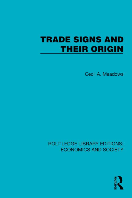 Trade Signs and Their Origin