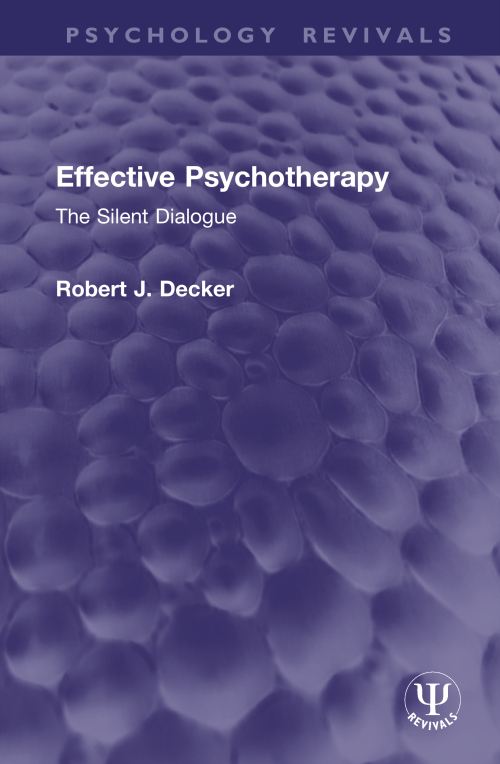 Effective Psychotherapy
