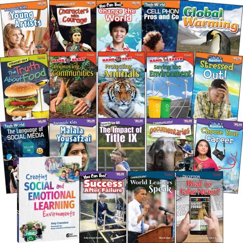 Social Emotional 18-Book Set With Shell Book