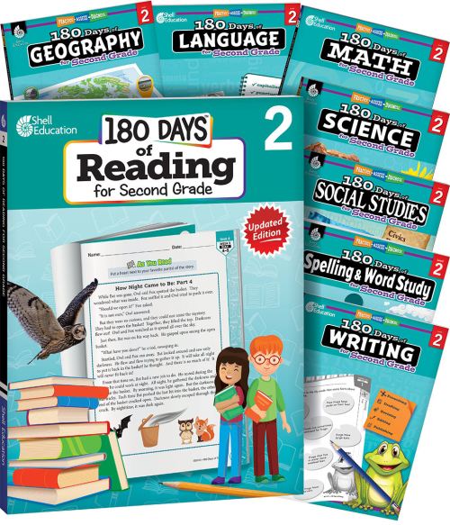 180 Days® Bundle Grade 2: 8-Book Set