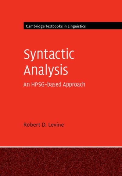 Syntactic Analysis