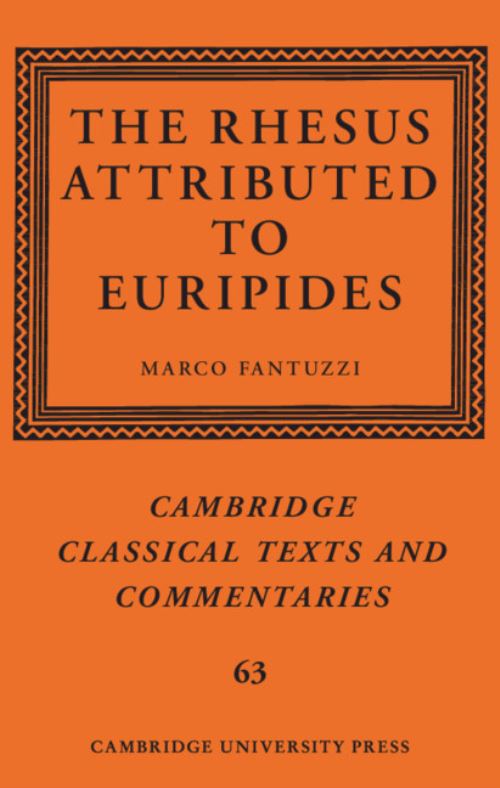 The Rhesus Attributed to Euripides