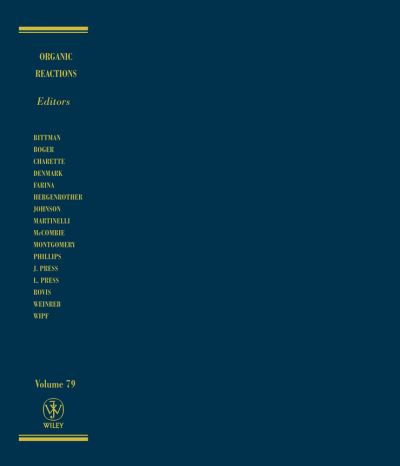 Organic Reactions, Volume 79
