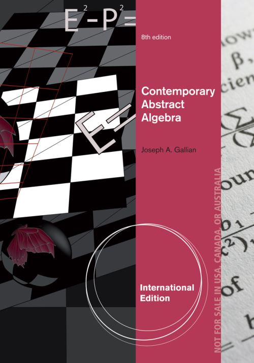 Contemporary Abstract Algebra