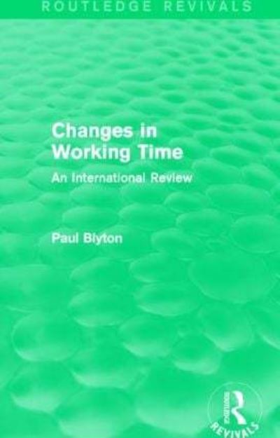 Changes in Working Time
