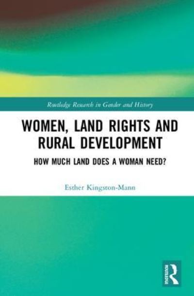 Women, Land Rights, and Rural Development