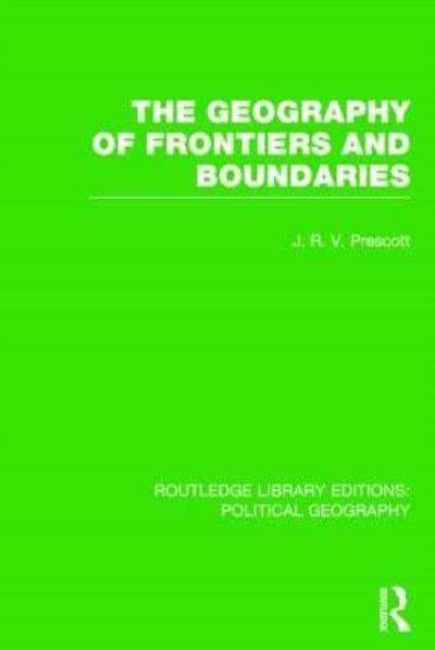 The Geography of Frontiers and Boundaries