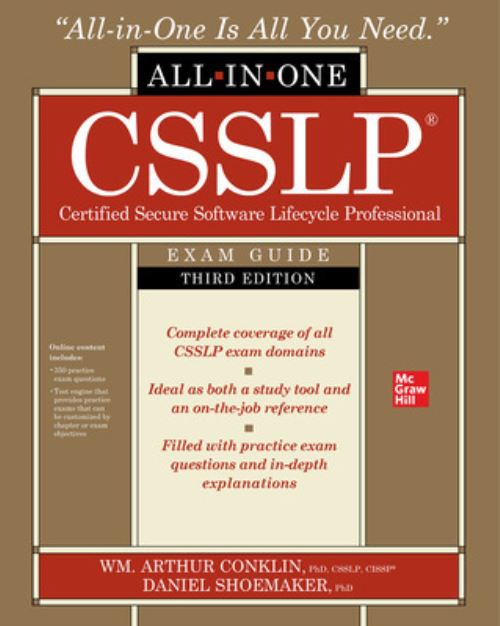 CSSLP¬ Certified Secure Software Lifecycle Professional Exam Guide