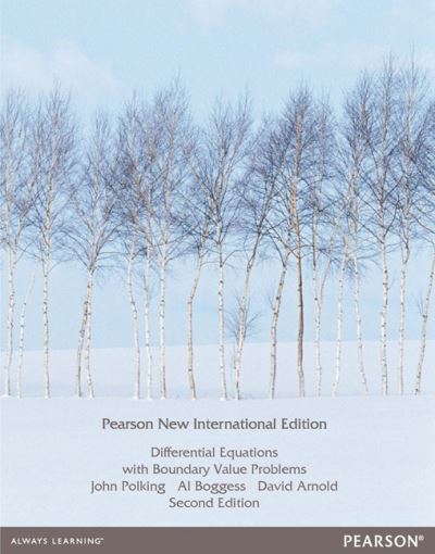 Differential Equations with Boundary Value Problems