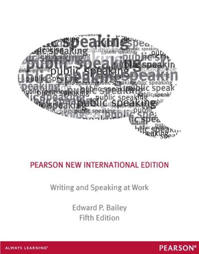 Writing & Speaking at Work