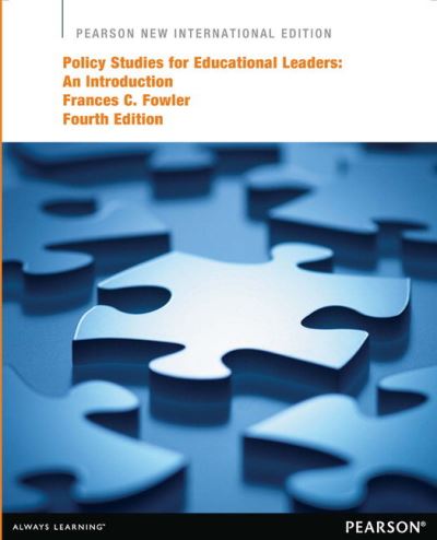 Policy Studies for Educational Leaders